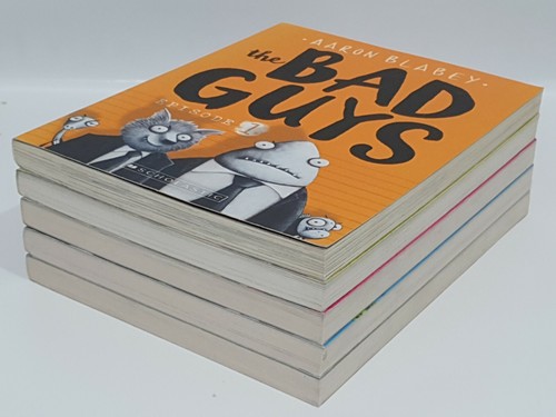 THE BAD GUYS, 5 Books - Episode 1, 2, 3, 4 & 5, By Aaron Blabey, Paperback, VGC - Picture 2 of 5