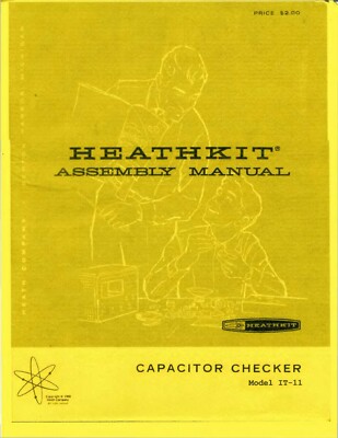 Assembly Manual Guide For Heathkit IT-11