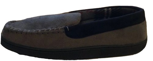 Mens Slippers with Arch Support, Canvas 11 Black ( Built-in Fleece Insoles ) NEW Kuru Brown Fleece Slip-On Slippers Men Size 12.5 Arch  main image 4