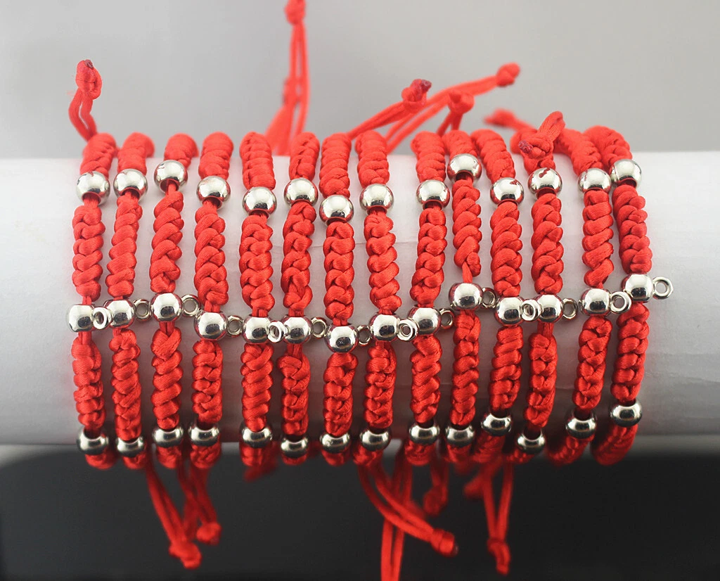 35pcs Wholesale Lots Charms Red Bracelets New Fashion Lady s