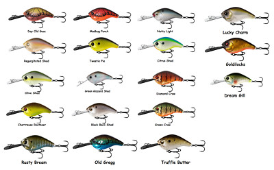 13 Fishing Jabber Jaw 60 Deep Hybrid Squarebill Crankbait