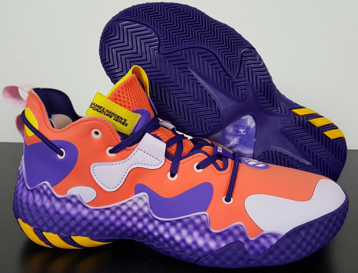 Adidas Harden Vol. 6 Orange Purple | eBay