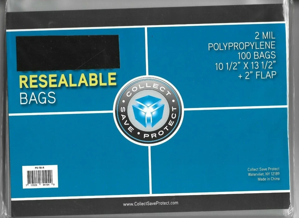 10 ROLLING STONE MAGAZINE BAGS AND 10 BACKING BOARDS ARCHIVAL SAFE FREE SHIPPING