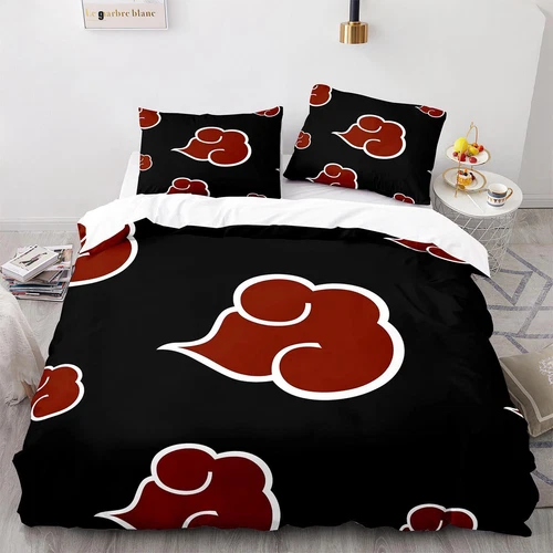 Juego de sábanas Manga Naruto funda de almohada 135x200 200x200 funda nórdica SO - Imagen 16 de 18