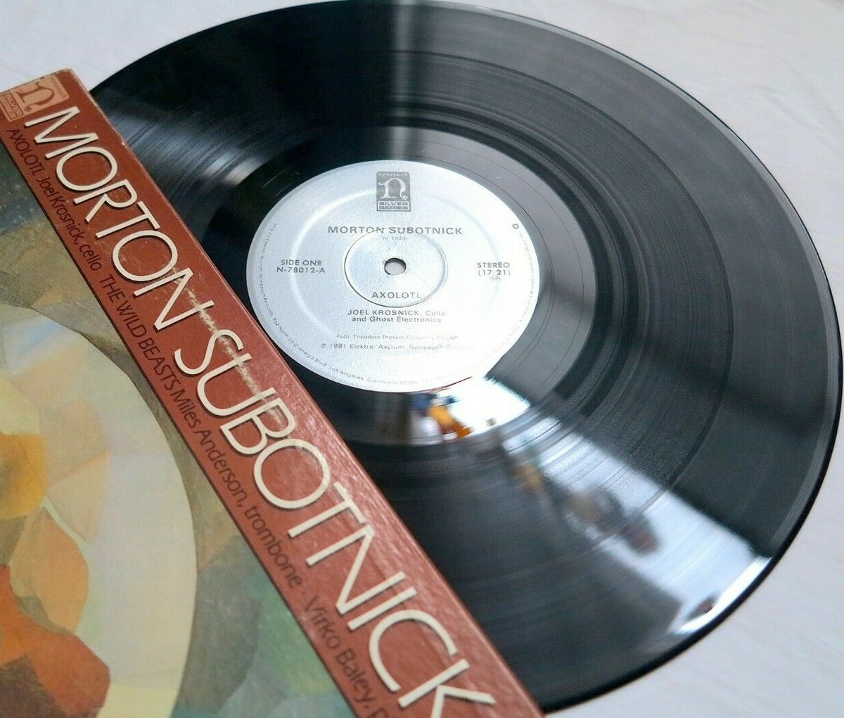 洋楽 Morton Subotnick Axolotl The Wild Beasts Morton Subotnick – Axolotl / The Wild Beasts – Vinyl (LP