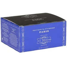 Harney & Sons Fruity Black Tea with Bergamot, Paris, 50 Tea Bags Wrapped