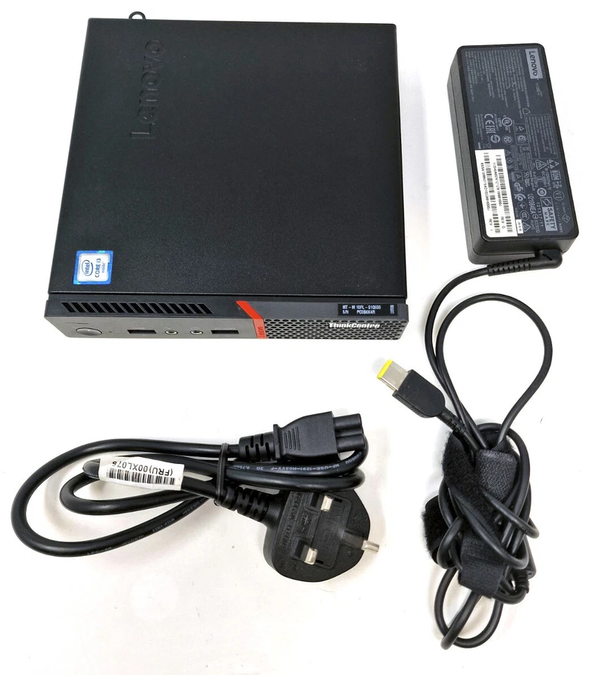 lenovo thinkcentre m900 PC USFF desktop 13 6100t 16GB 1TB SSD HDD Windows 10 - Image 4 of 4