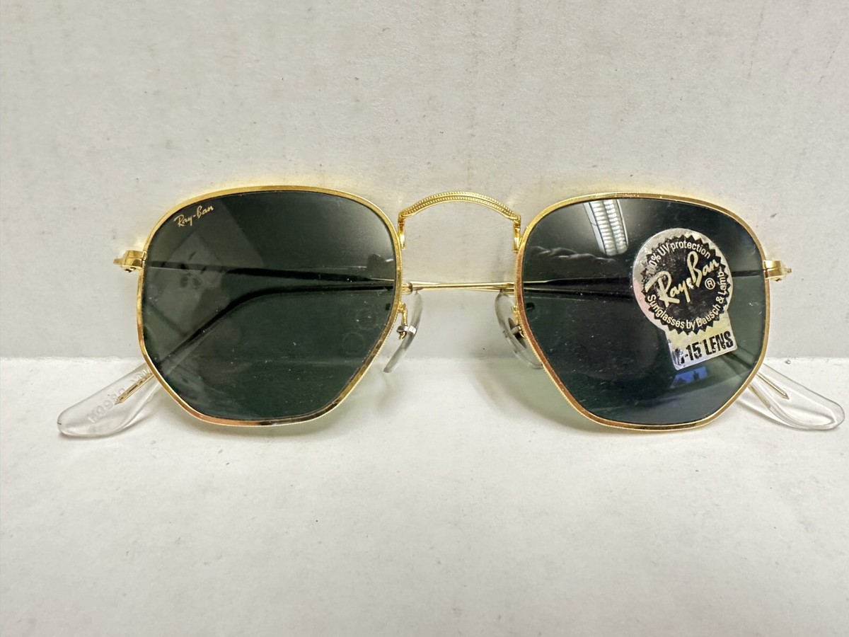 VINTAGE Baush&lomb RAY-BAN W0980 ARISTA Gold G15 AVIATOR  display picture 2