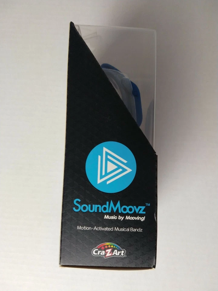 Genuine CraZArt SoundMoovz Motion-Activated Musical Bandz Blue Brand New.  - Image 3 of 4