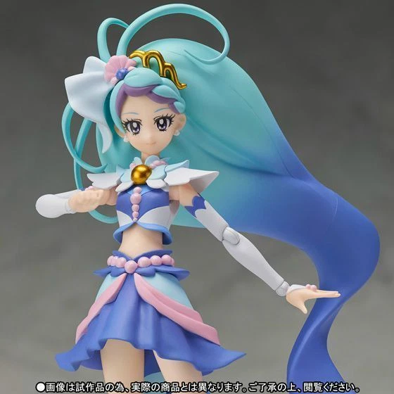 S.H.Figuarts Go! Figura de acción Princess PreCure CURE MERMAID BANDAI NUEVA F/s Foto 2 de 4