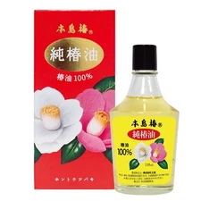 Honjima Tsubaki Pure Camellia Oil Red Box Size 118ml hair care Japan