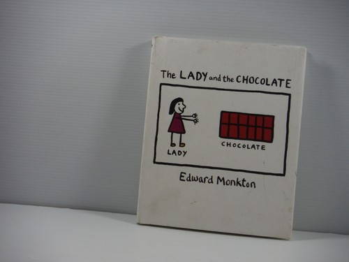 The Lady and the Chocolate by Edward Monkton humour picture book 2005 HC DJ - Picture 11 of 15