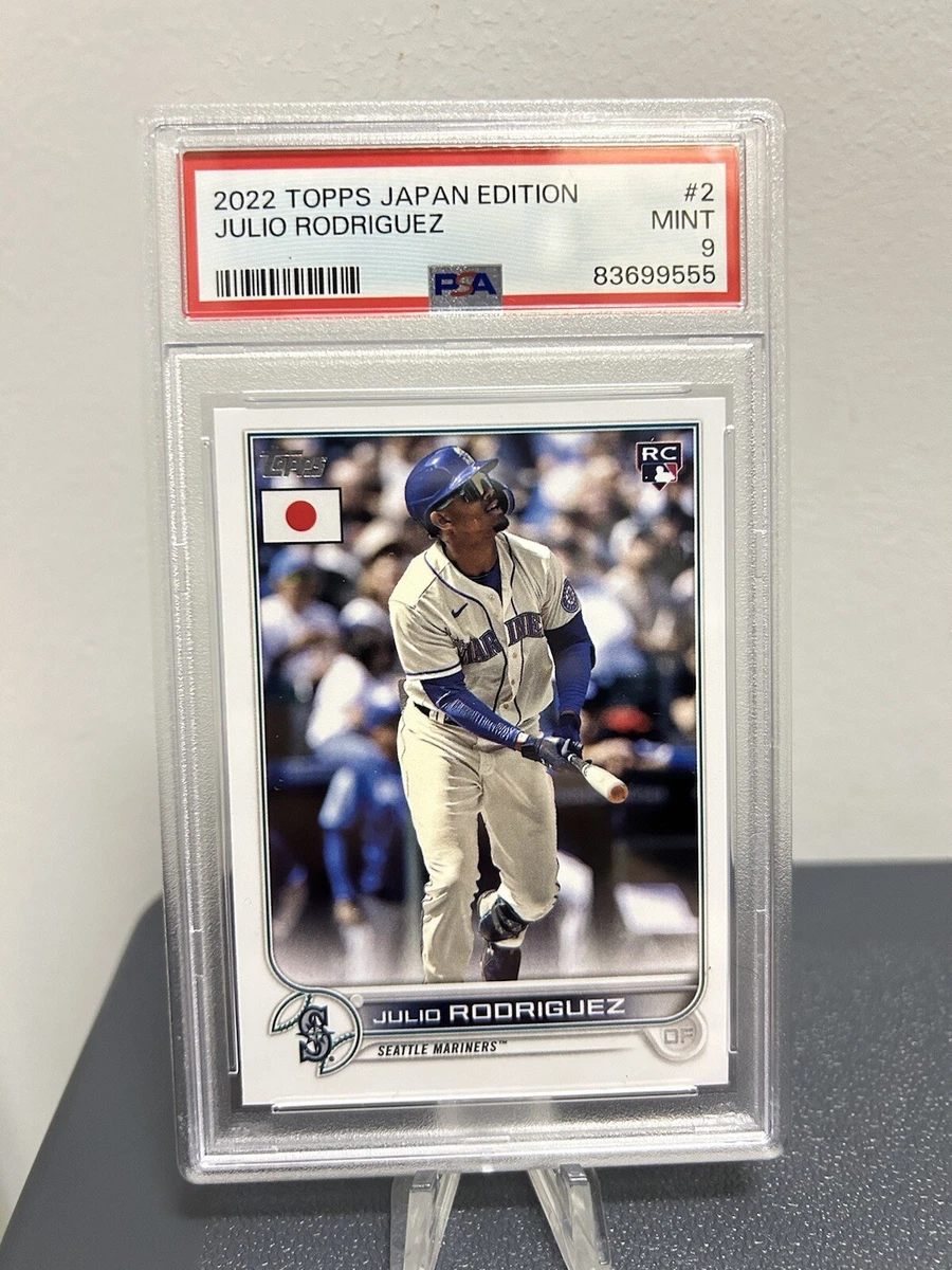 2022 Topps Japan Edition #2 Julio Rodriguez Seattle Mariners RC 