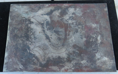 RARE JAPANESE SAMURIA HELMET WITH DARGON SIGNED - Picture 6 of 6