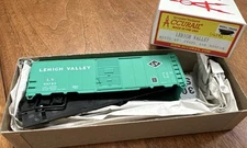 Accurail HO Kit #3536 40’ Steel AAR Box Car Lehigh Valley L. V. 66142 NY