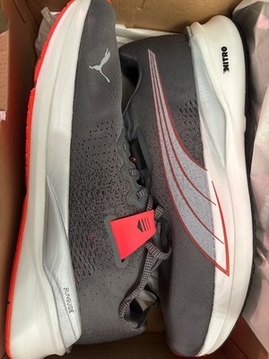 Size 11.5 - Puma Eternity Nitro Castlerock Lava Blast