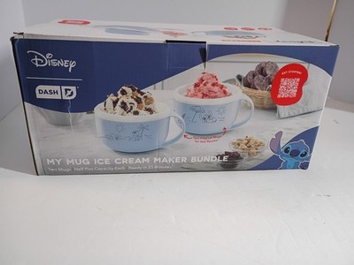 Ice Cream Maker Bundle Disney Stitch My Dash Recipes Included Brand New 