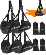 Airplane Footrest 4 Pack , Perfect Foot Hammock for Airplane Travel or Office -