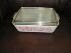 Pyrex PINK GOOSEBERRY Casserole Dish (#0503) Vintage 1-1/2 Quart With Lid [READ]