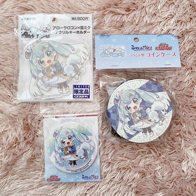 Alola Locon Yukimiku 2020 Coin Case Can Badge Acrylic Alola Locon Yukimiku 2020 Coin Case Can Badge Acrylic