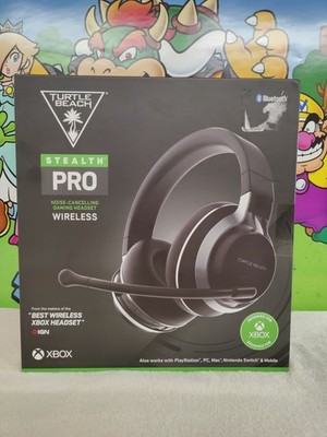 Turtle Beach Stealth Pro Wireless Noise-Cancelling Headset Black Xbox Boom Mic