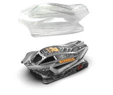 CROBOLL 1/14 PVC On Road Drift Car Body 2*PVC Shell RC Racing Car... 