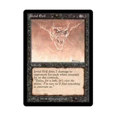 WotC MtG Legends Jovial Evil (R) EX
