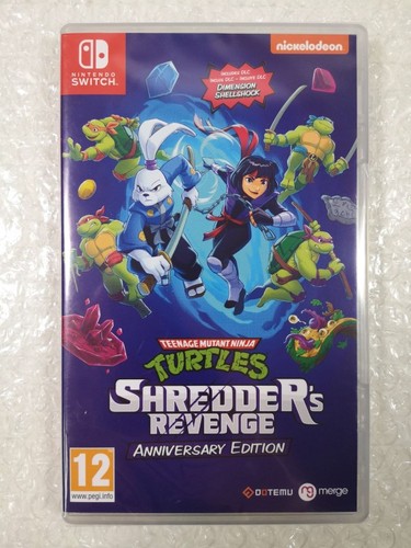 Jeu Teenage Mutant Ninja Turtles: Shredder's Revenge - Nintendo Switch - Neuf Sous Blister