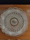 Vintage Anchor Hocking Wexford Clear 14” Glass serving platter
