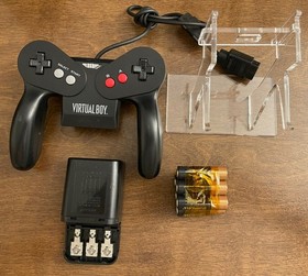 Virtual Boy fully upgraded & working, Mario Tennis & Jack Bros. w/ 1 Yr Warranty
