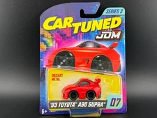 CarTuned 93 Toyota Supra Red #07 JDM Series 3 1/64