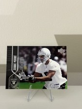 2004 Upper Deck Star Rookie #261 Johnnie Morant Oakland Raiders Football Card . rookie card picture