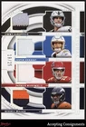 2023 National Treasures Justin Herbert Patrick Mahomes II Wilson QUAD PATCH /25