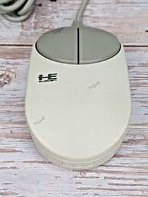 PC Engine Mouse PI-PD10 Gray Color Japan CIB with Manual Instructions