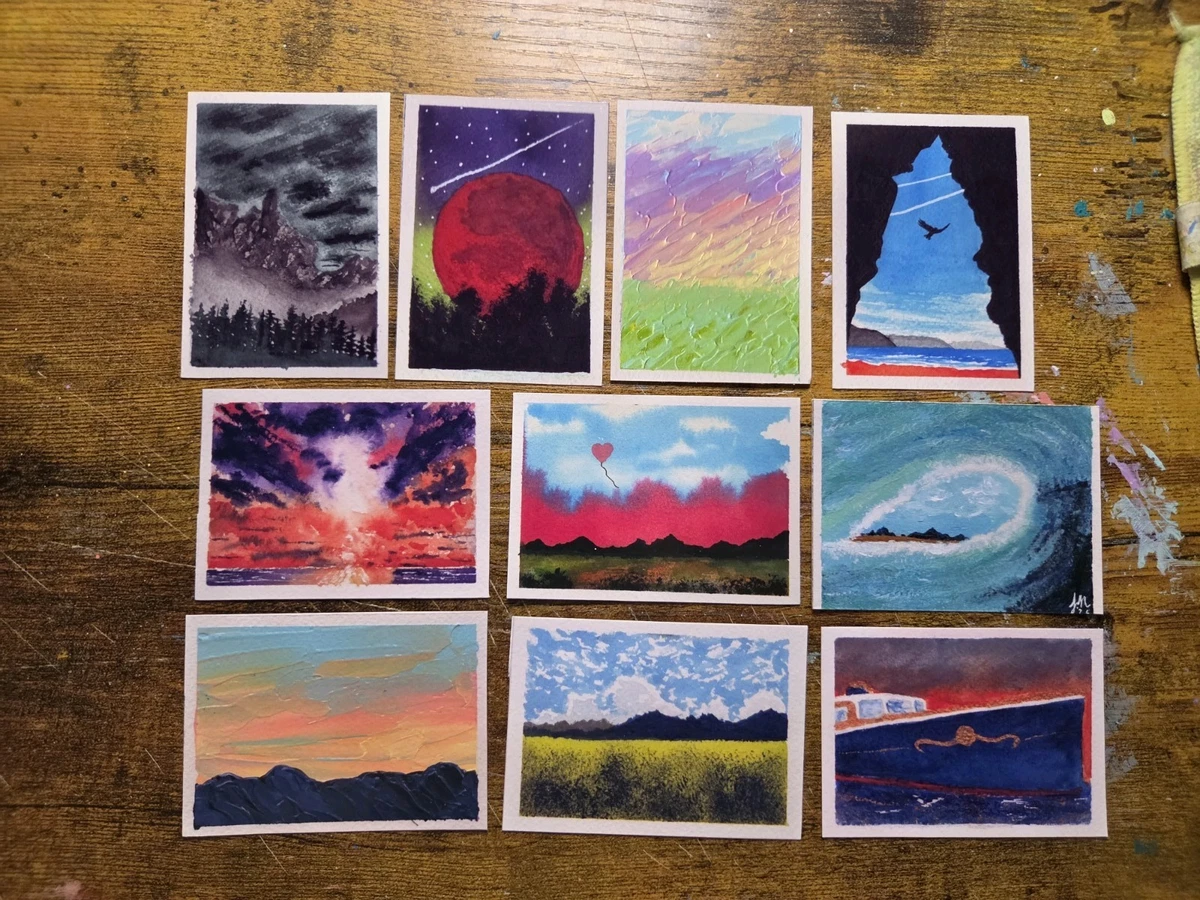 自然艺术抽象绘画| eBay