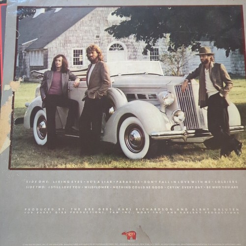 The Bee Gees Living Eyes 1981 Rock/Pop LP RSO Pressing RX-1-3038 Vinyl - Picture 6 of 10