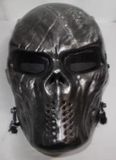 OutdoorMaster Skull Skeleton Airsoft Paintball Face Mask Halloween NEVER USED