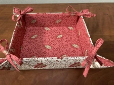 Pierre Deux French Country Vide Poche-small tray inLes Olivade fabric-Gift Idea