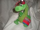 heather Gift Company Plush Scotland Uk Nessie Lockness Monster Nwt 10" Green