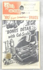 HO Scale Headlight Bracket, High Mounting - Cal-Scale #190-246