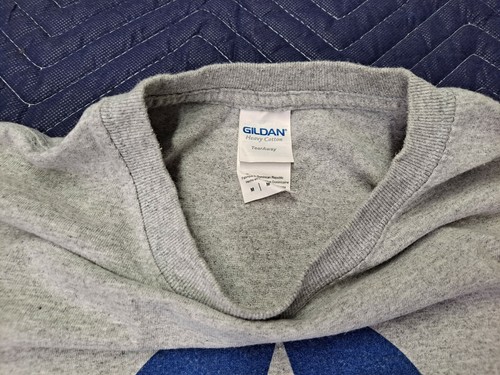 Top Gun Classic Logo Gray Gildan - NICE - T-Shirt - Mens M - Picture 4 of 9