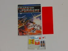 TRANSFORMERS G1 CAMSHAFT MIAL ORDER OMNIBOT STICKER SHEET LOT ORIGINAL