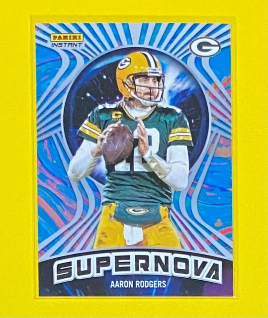 2022 Panini Instant Aaron Rodgers SUPERNOVA 1/1523 SP Green Bay Packers #S-9 🔥