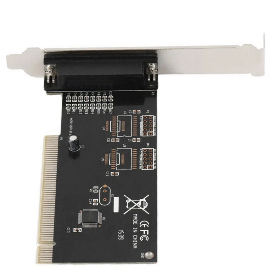 Parallel Port PCI Adapter Controller Card For IEEE 1284 DB25 25Pin Printer - Image 4 of 4