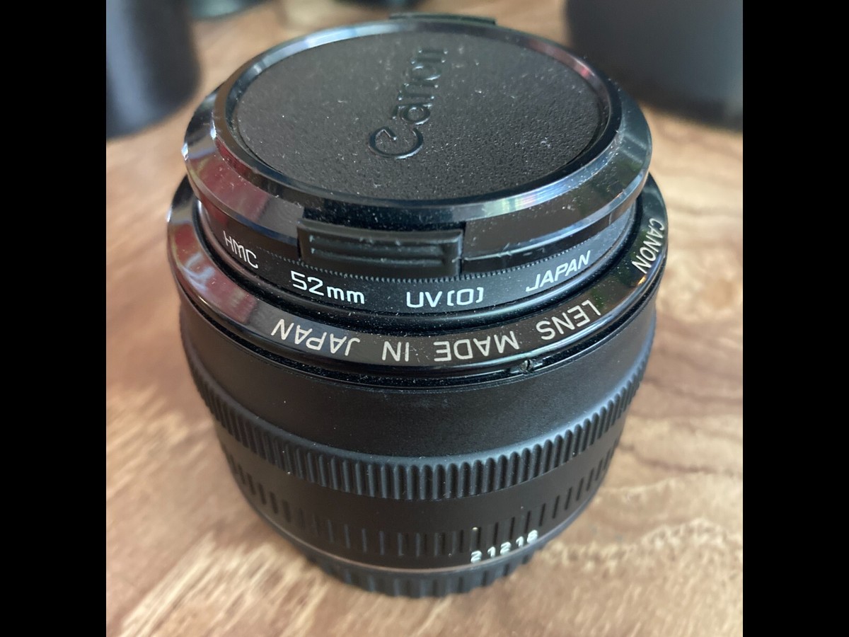 Canon Lens EF 28mm 1:2.8 With HOYA HMC 52mm UV 0 Tested