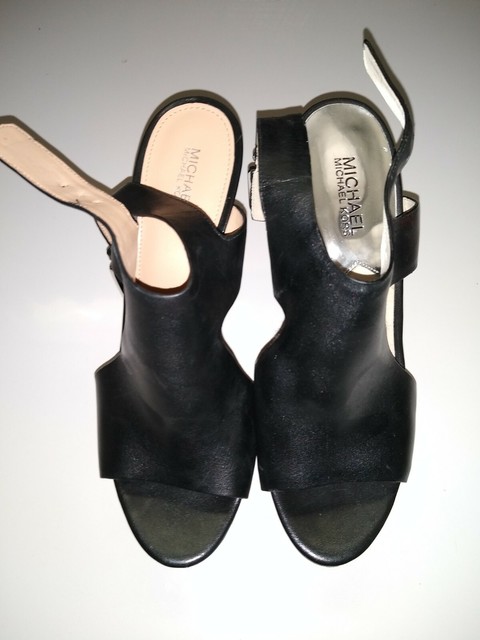 michael kors josephine wedge black