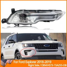 LED Fog Lamp Fog Light Assembly Right Passenger Side For Ford Explorer 2018 2019