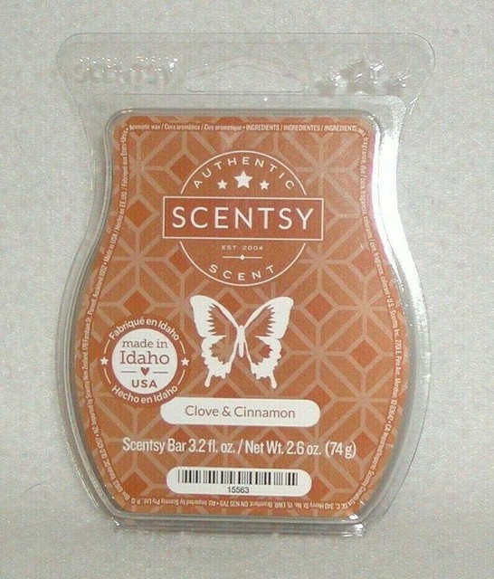 Scentsy Clove & Cinnamon Wax Bar eBay