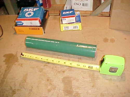 12" ) *NEW* 1 3/4" (45mm). Straight Silicone Coolant Hose Tube. GREEN. **CHEAP*