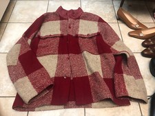 Jean Charles De Castelbajac Ko And Co Thick Nubby Wool Coat Vintage Perfect Osfa